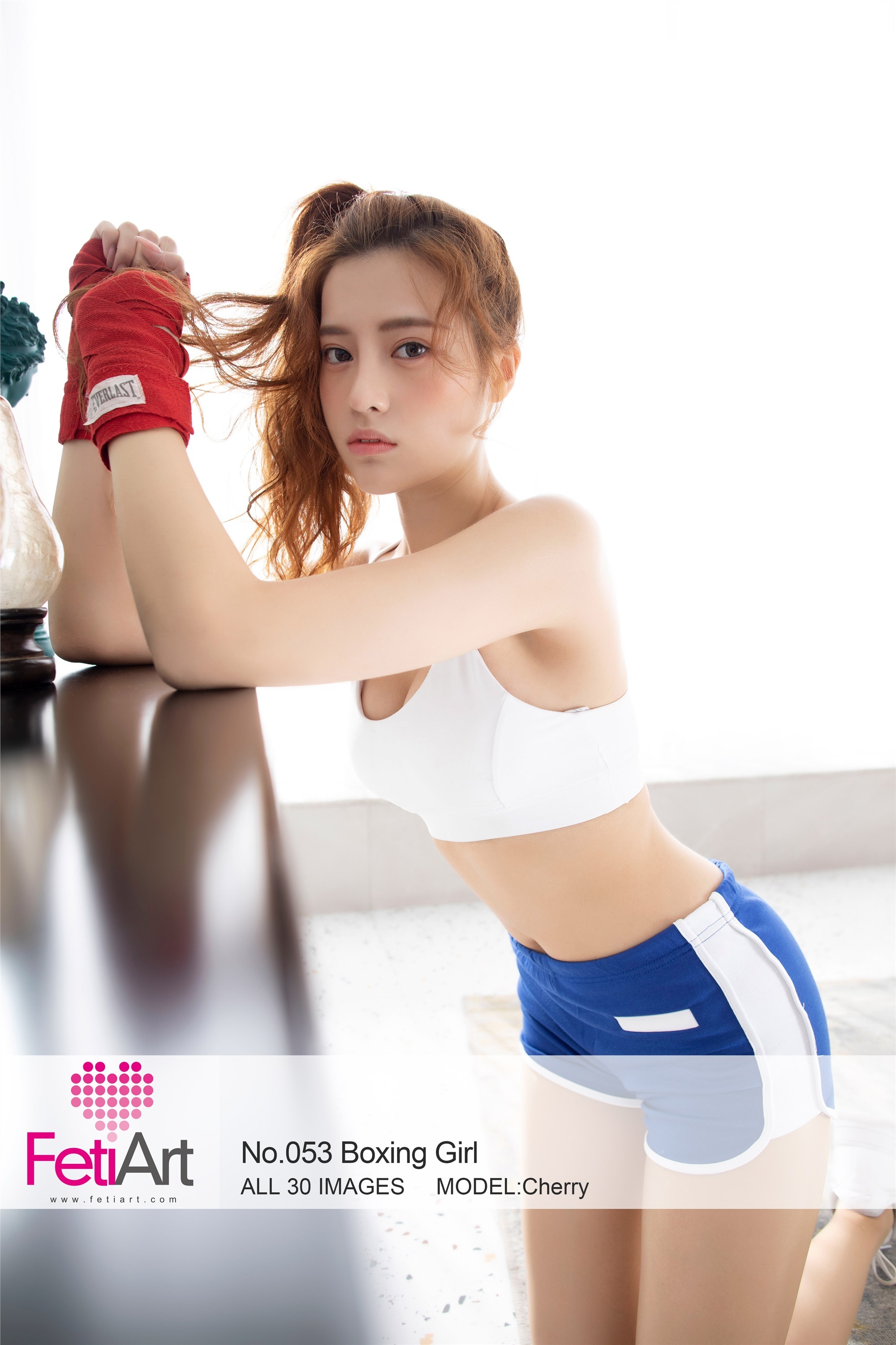 FetiArt Fashion Collection NO.00053 Boxing Girl MODEL-Cherry